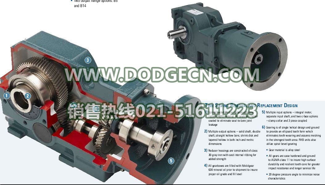 DODGE ADAPTABLE TIGEAR减速器 产品图片
